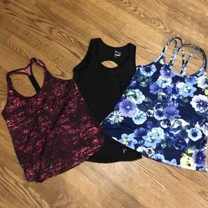 3 EUC Old Navy XS workout tanks